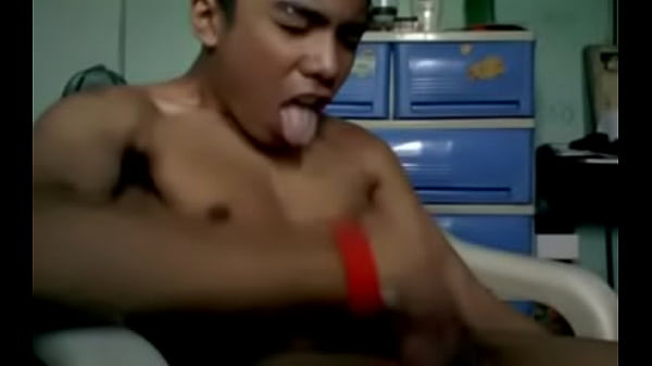 Hot Asian Guy Jerking Off and Cumming