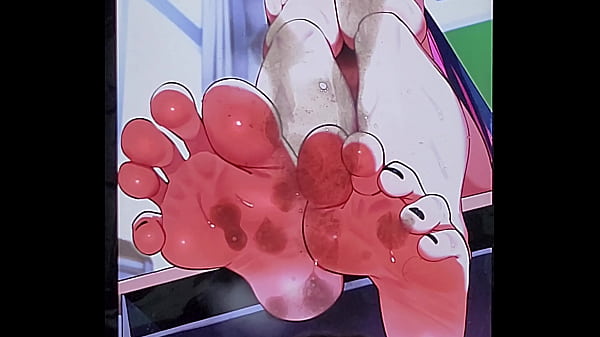 Stocking Anarchy’s feet cum tribute