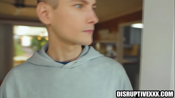 Threesome fucked by creepy neighbors