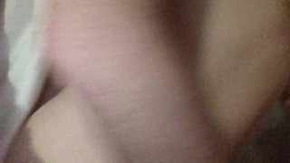 Daddy fucks his boy bareback after work on the dinner table