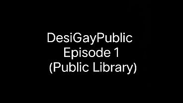 Desigaypublic Someone was watching? Ep-1 jerk off in library