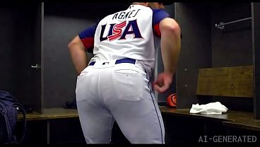 AI Men in the Locker Room | Steam Room