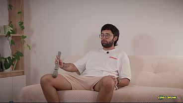 Magic Wand Solo – From Big Bulge to Handsfree Cum & Explosive Male Squirt Post-Cum